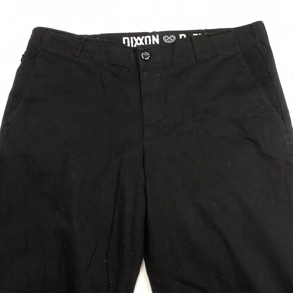 DIXXON D-Flexx Pants Men 40x32 Black Stretch Casual Work Chino - Picture 3 of 16